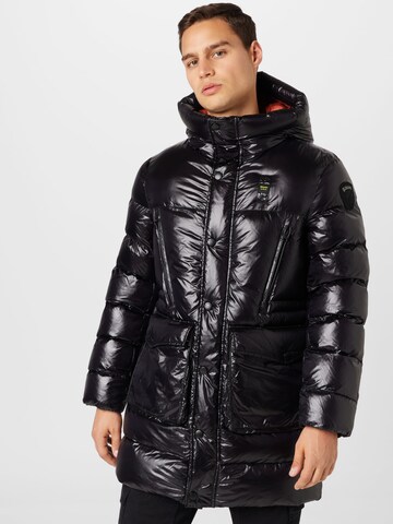 Blauer.USA Winter Jacket in Black: front