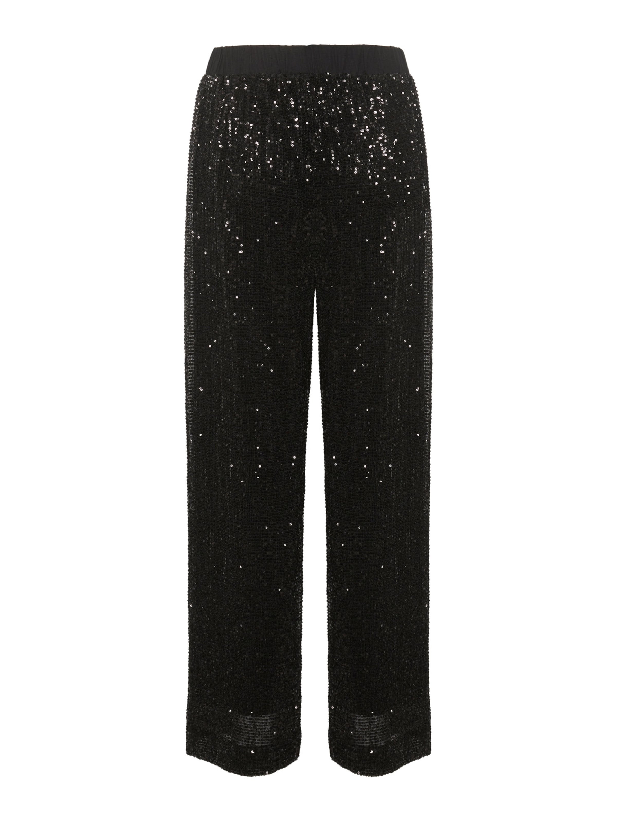 Loosefit Pantalon 'Albine' CULTURE en noir