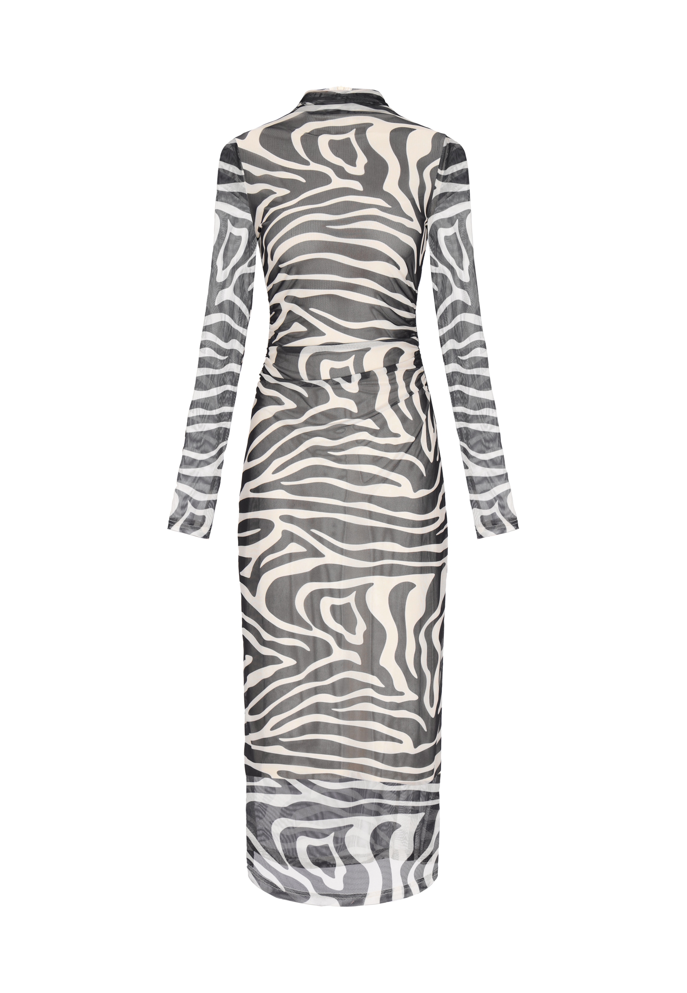 Robe faina en noir : devant