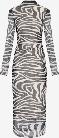 Robe faina en noir : devant