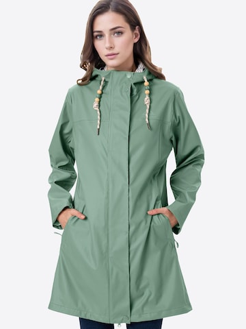 ATLASLAVA Outdoor Coat in Green: front