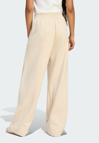 Wide Leg Pantalon de sport ADIDAS SPORTSWEAR en beige