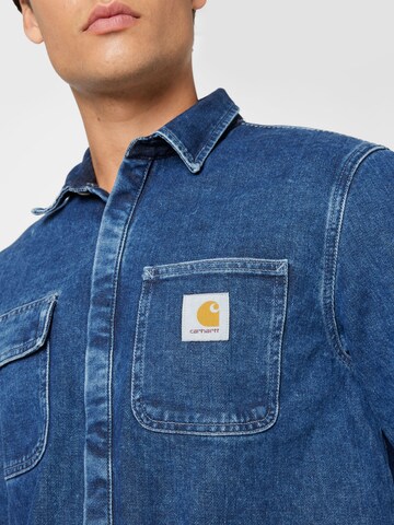 Carhartt WIP Regular Fit Hemd 'Salinac' in Blau