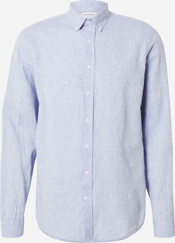 Cămașă de la Lindbergh pe albastru: față