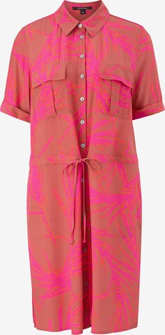 COMMA Blusenkleid in Pink: predná strana