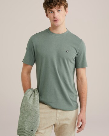 T-Shirt WE Fashion en vert : devant