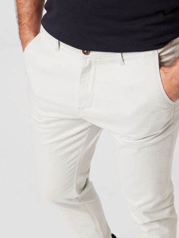 JACK & JONES - Slimfit Pantalón chino 'Marco Bowie' en gris