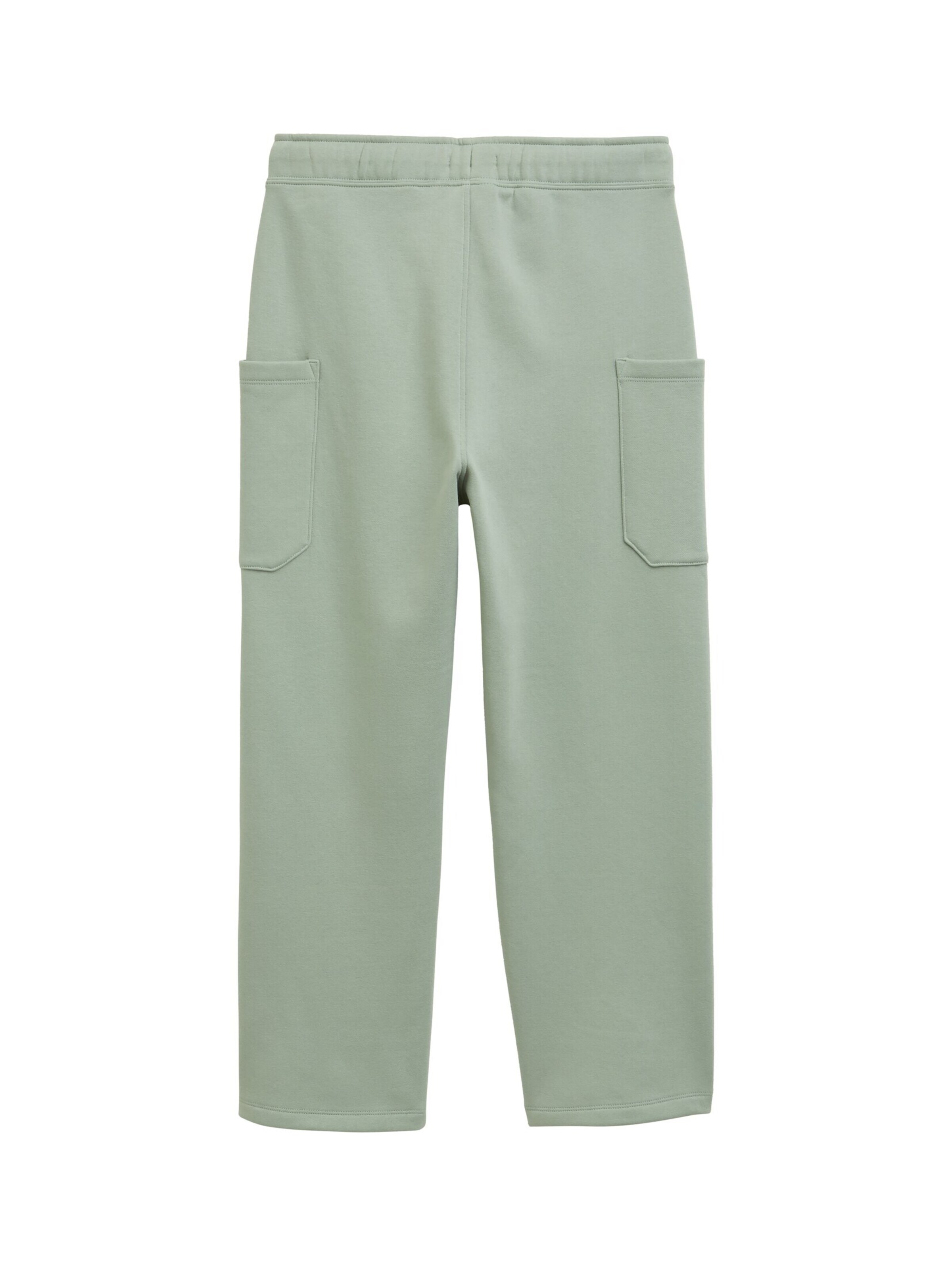 TOM TAILOR Loose fit Pants in Green