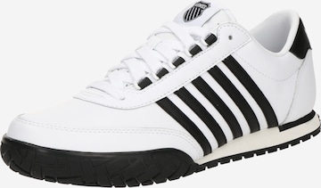 Baskets basses 'VINTAGE TRAINER' K-SWISS en blanc : devant