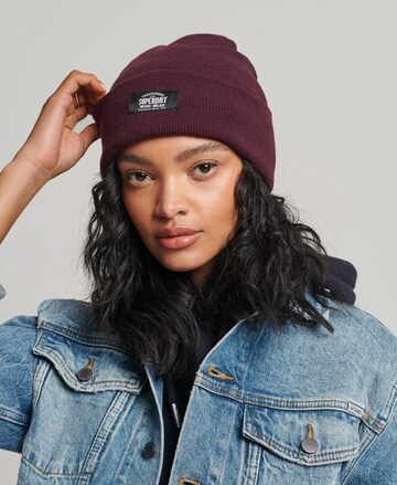 Superdry Beanie in Red: front