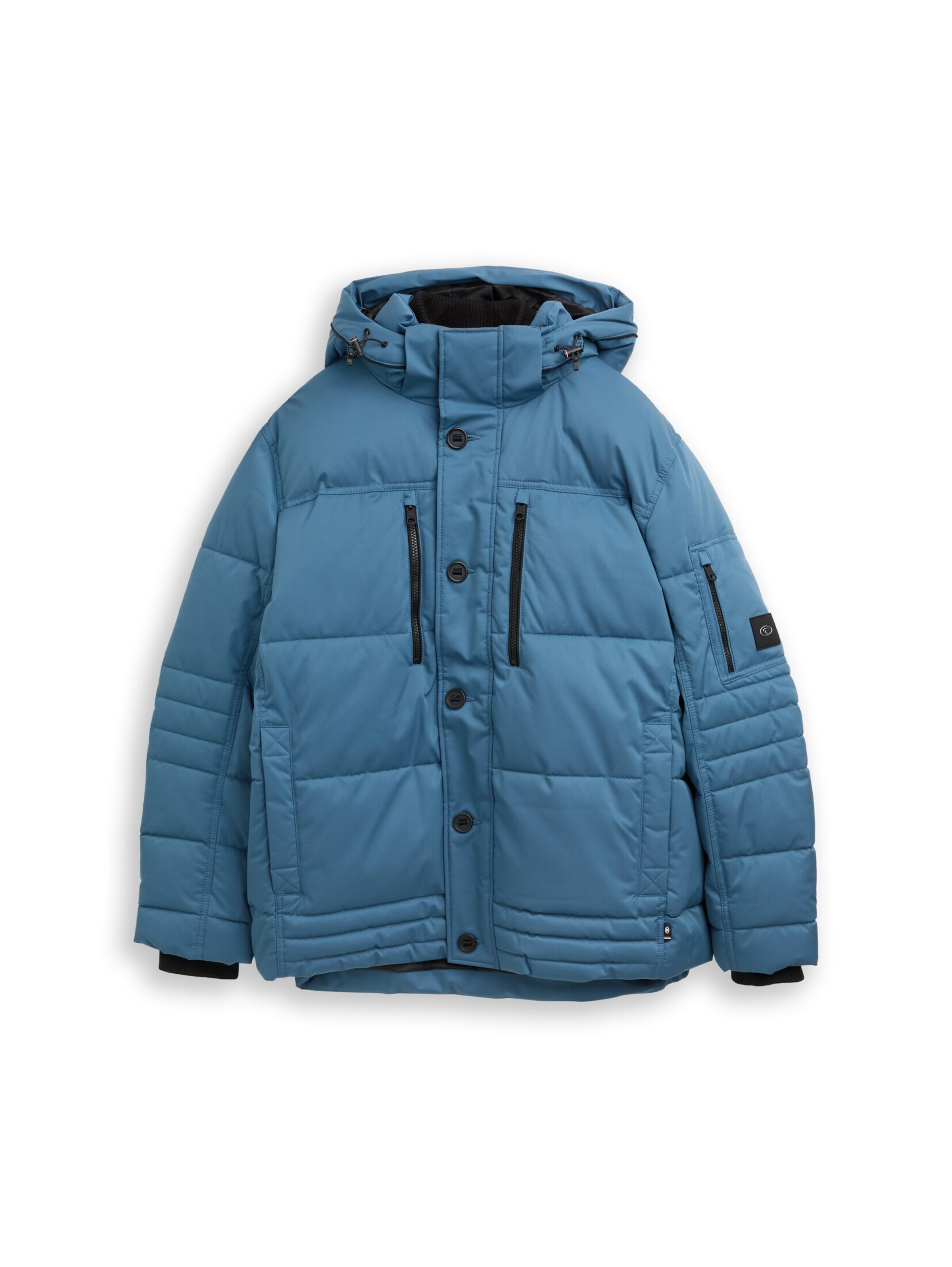 TOM TAILOR Men + Winter jacket in Blue: front