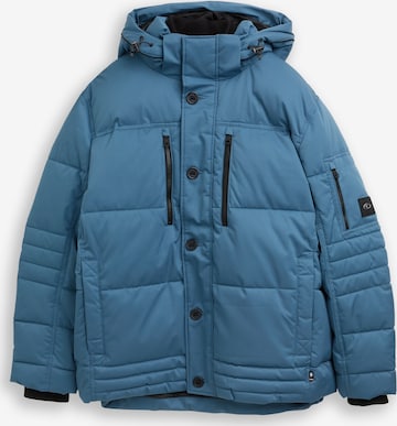 TOM TAILOR Men + Winter jacket in Blue: front