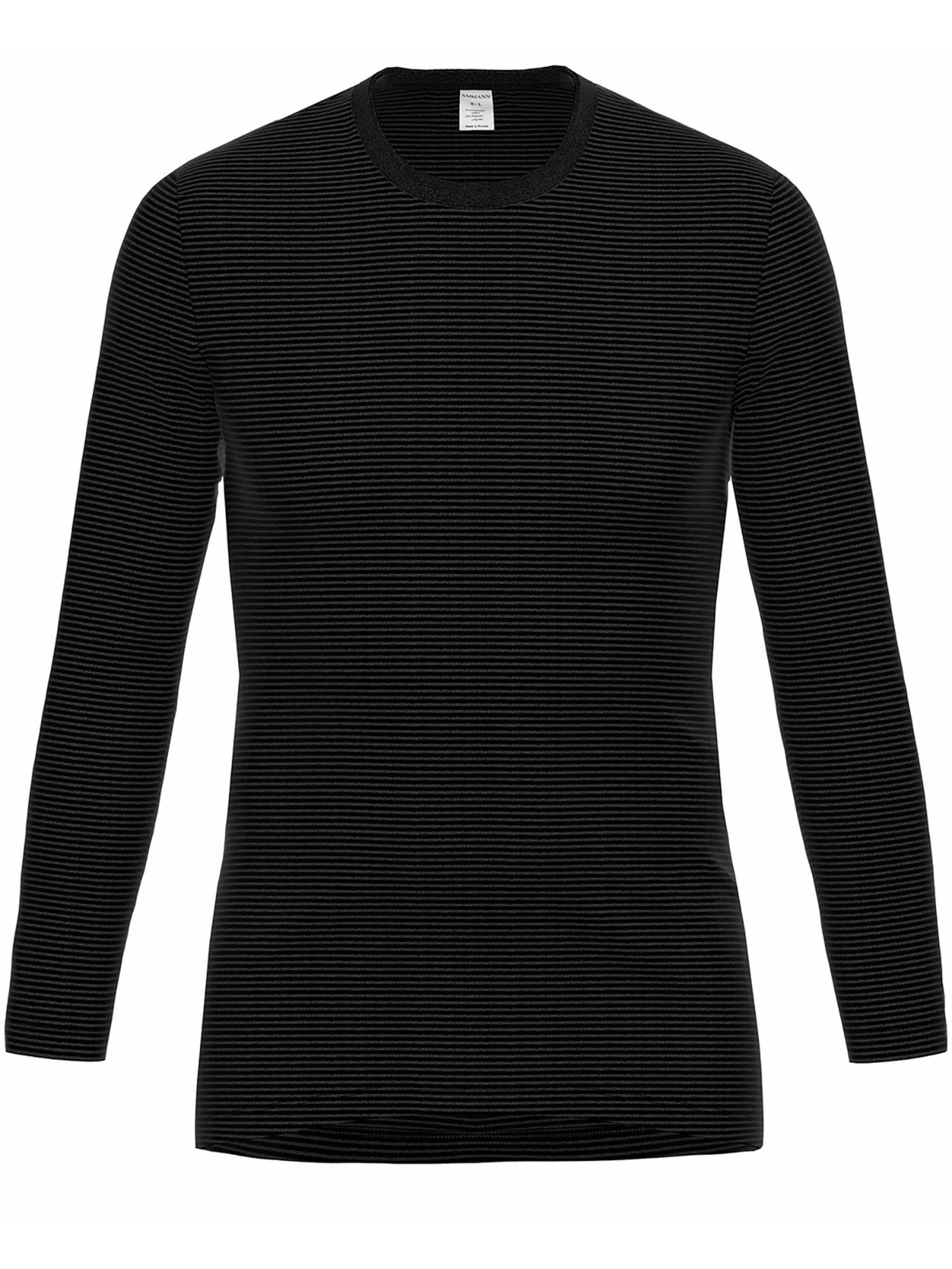 Ammann Undershirt 'Day Classic / Jeans Feinripp' in Grey: front