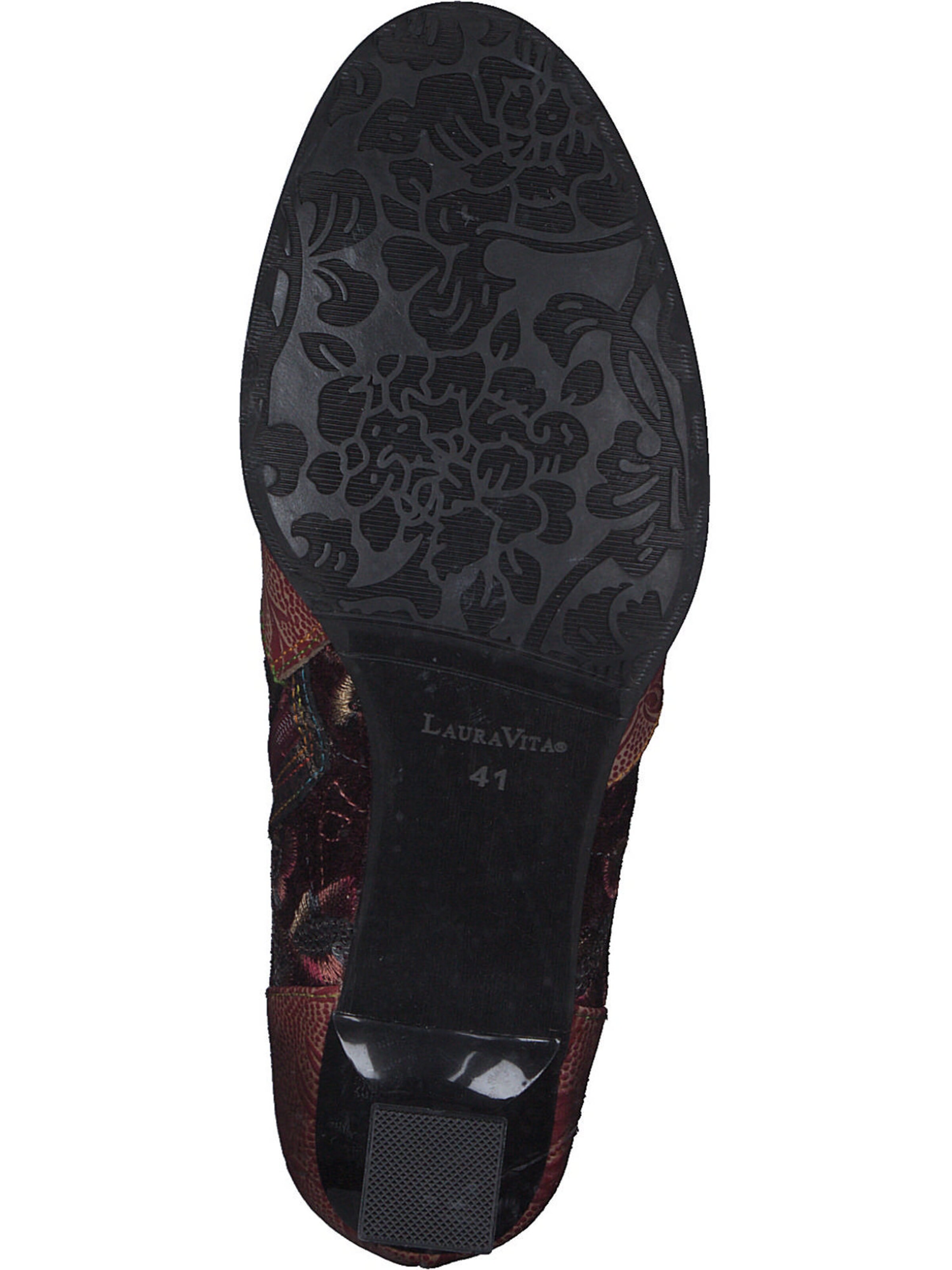 Bottines 'Oliveo 01' Laura Vita en rouge