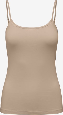 JDY Топ 'JDYAVA' в бежово: отпред