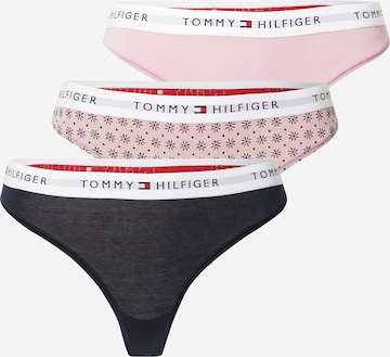 rožinė Tommy Hilfiger Underwear Siaurikės: priekis