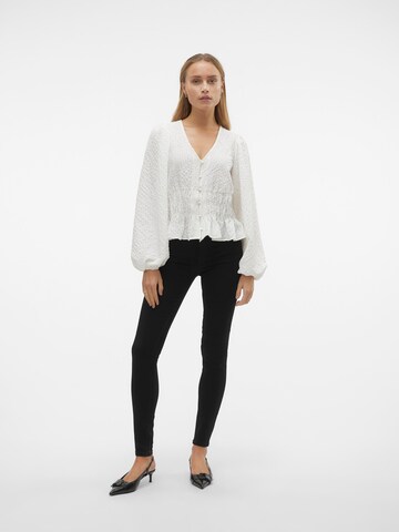 VERO MODA Skinny Farmer 'Donna' - fekete