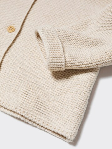MANGO KIDS Knit Cardigan 'Monique' in Beige