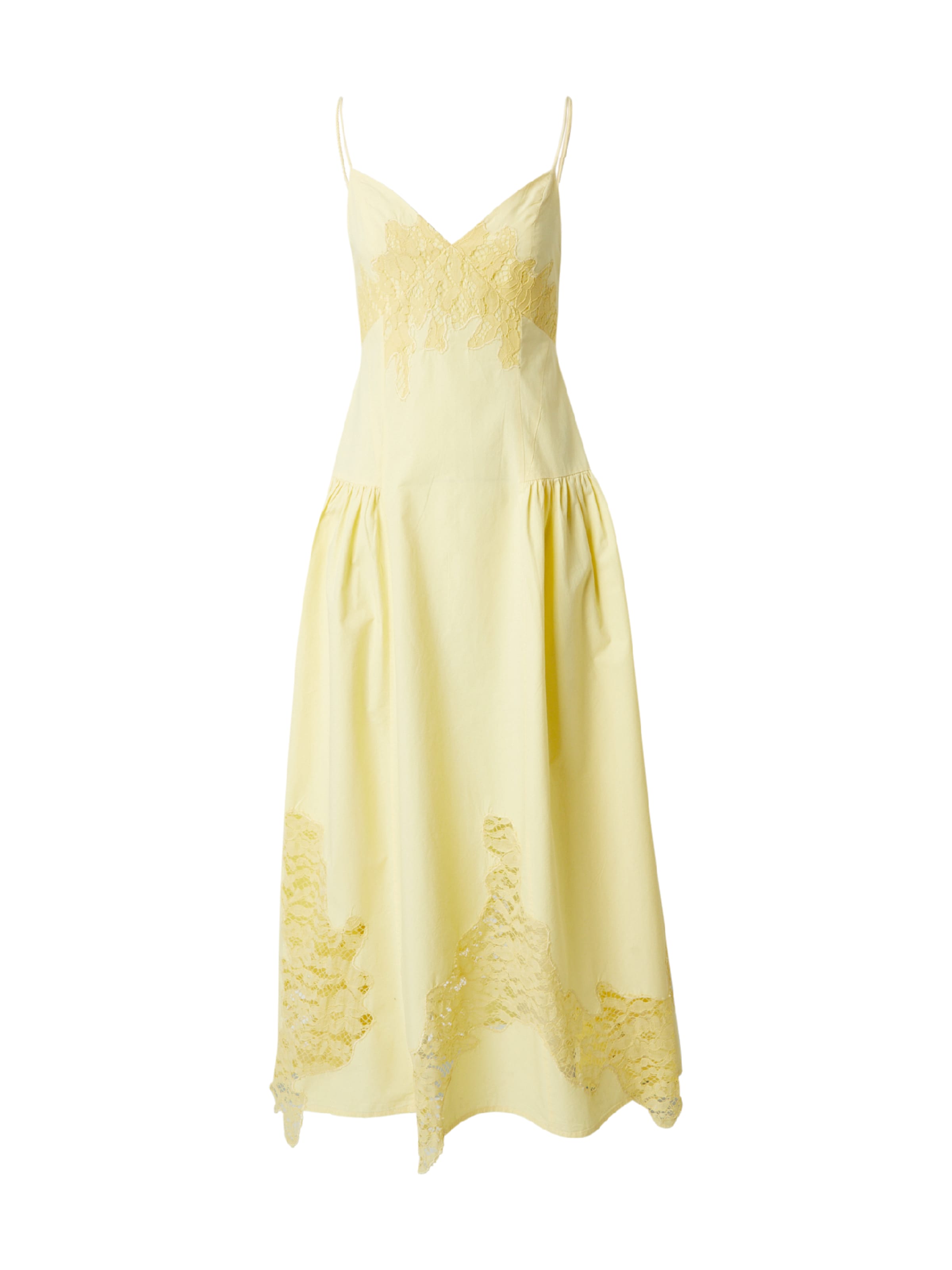 TOPSHOP Letní šaty – zelená: přední strana