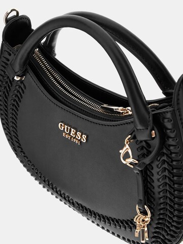 GUESS Handtasche 'Tatum Einsatz' in Schwarz