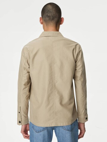 Marks & Spencer Regular fit Overhemd in Beige