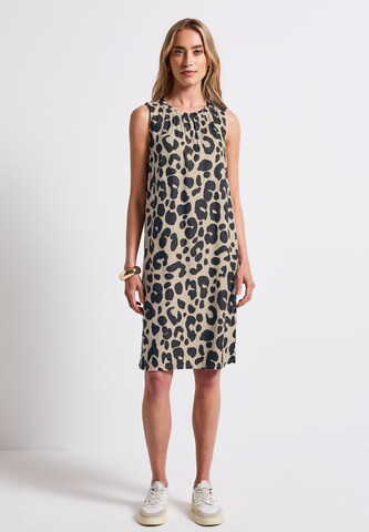 STREET ONE Kleid in Beige: Vorderseite