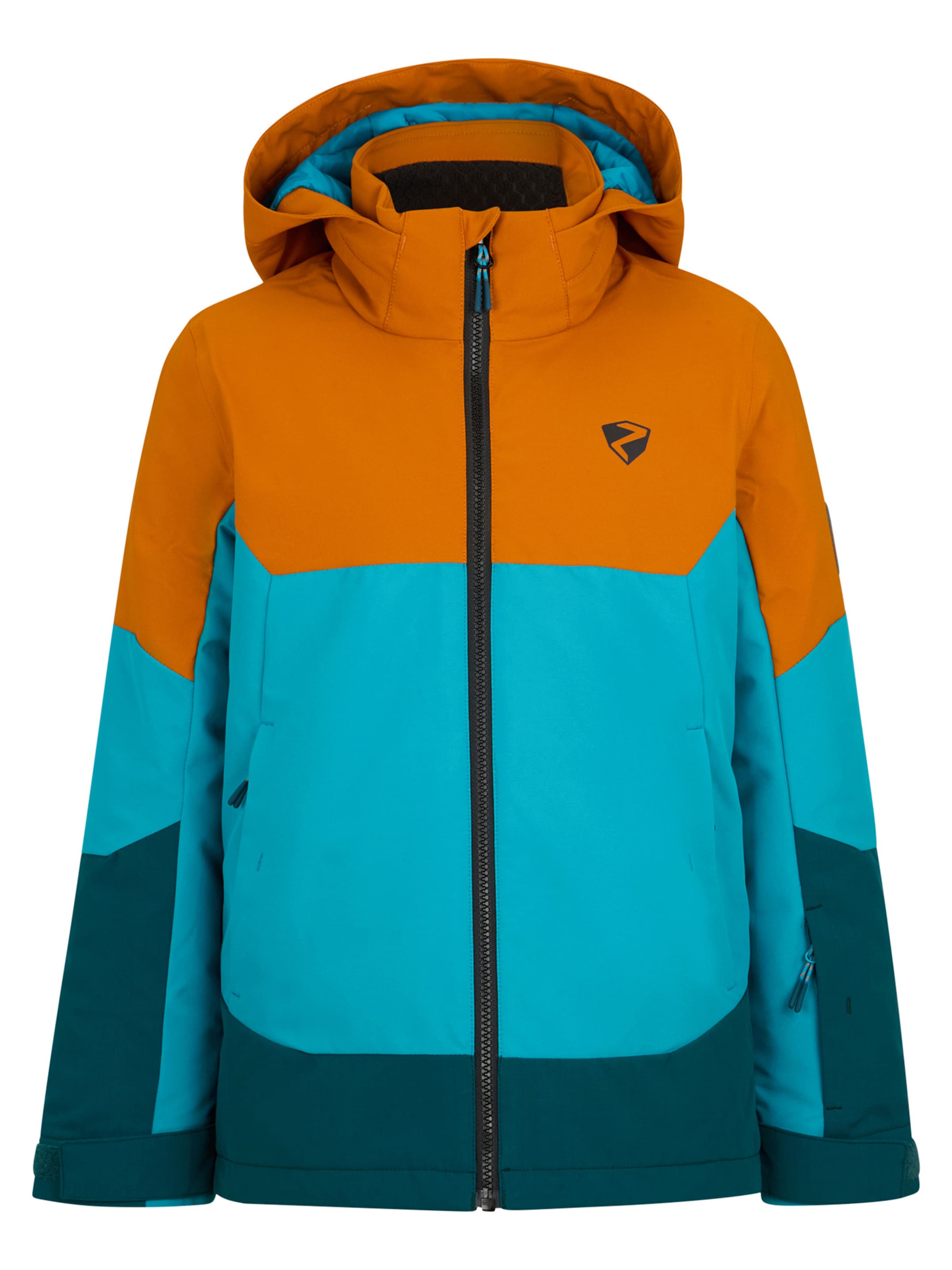 ZIENER Athletic Jacket 'Agimo-Z' in Blue: front