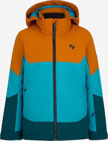 ZIENER Athletic Jacket 'Agimo-Z' in Blue: front