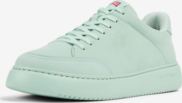 Sneaker bassa 'Runner K21' di CAMPER in verde: frontale