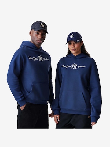 NEW ERA Sweatshirt in Blauw: voorkant