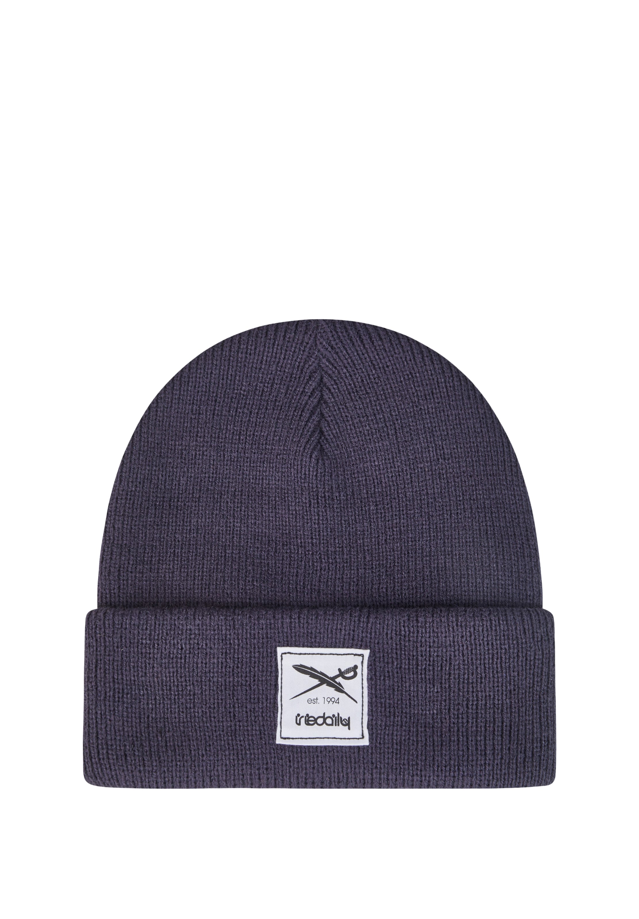 Iriedaily Beanie 'Smurpher Heavy' in Grey: front