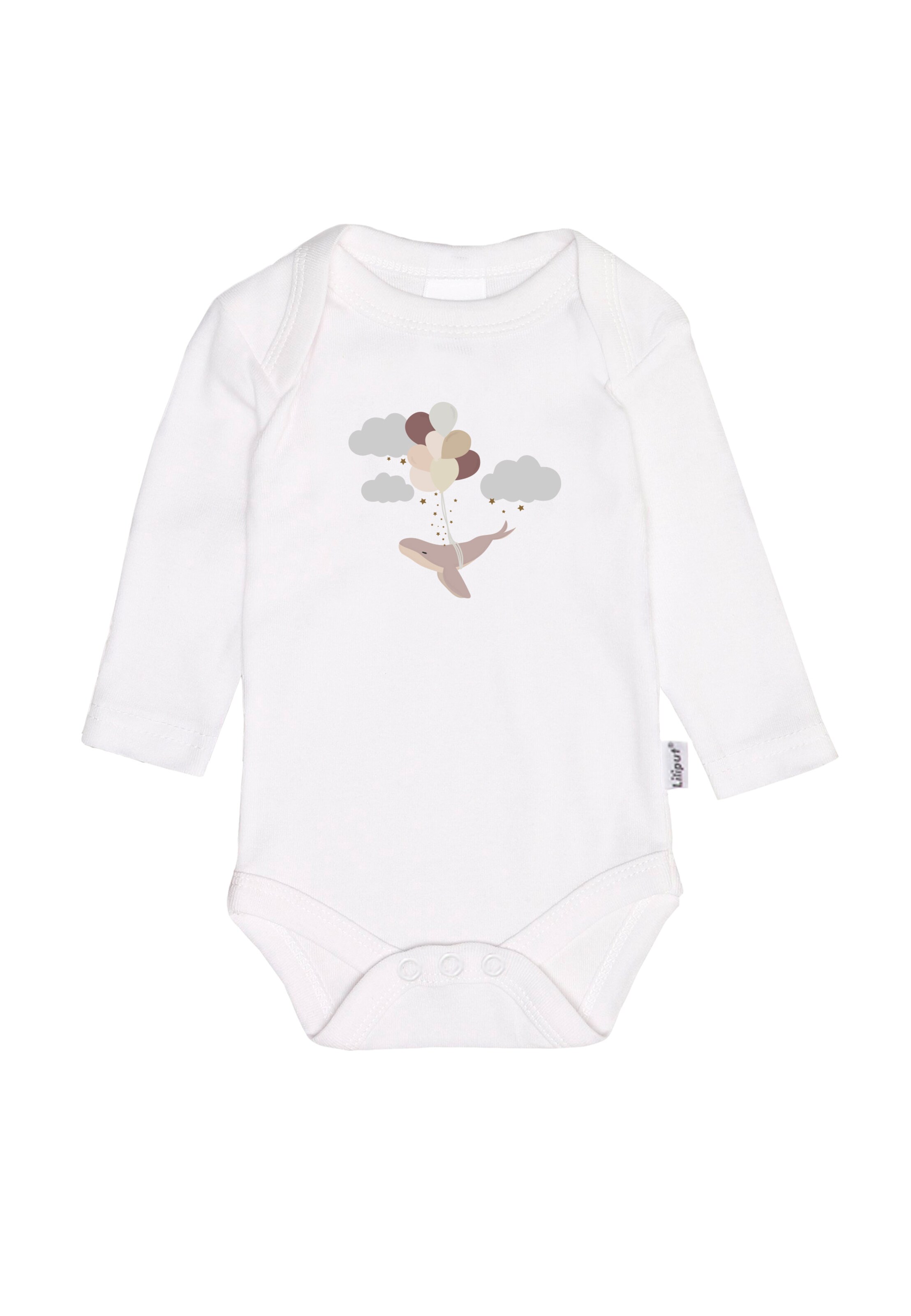 LILIPUT Romper/Bodysuit 'geliebtes Wunder' in White