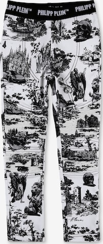 Philipp Plein - Pantalón 'En Plein Air' en blanco: frente