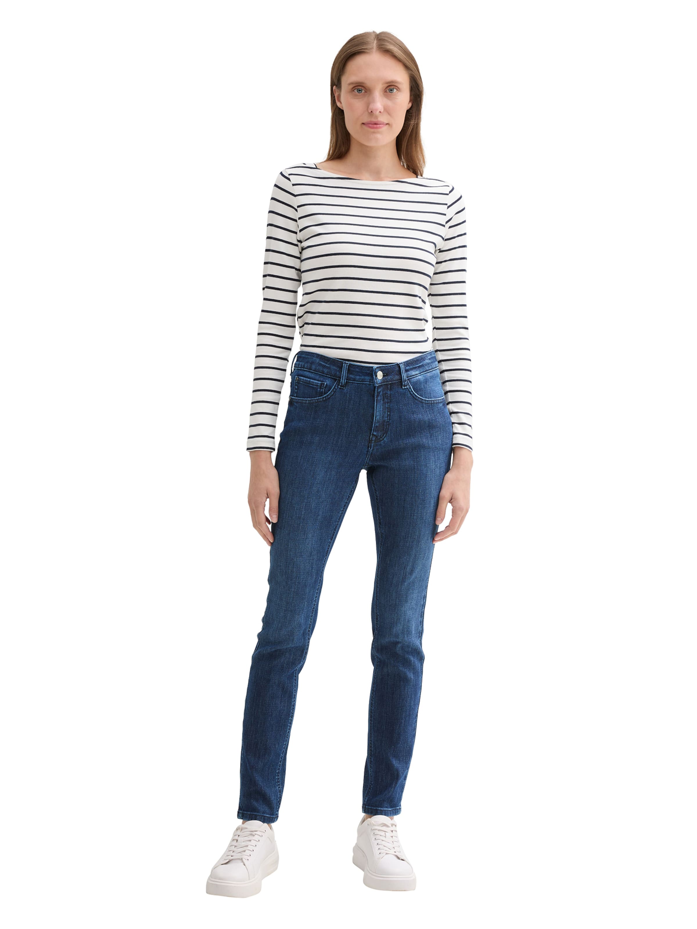 zils TOM TAILOR Piegulošs Džinsi 'Alexa'