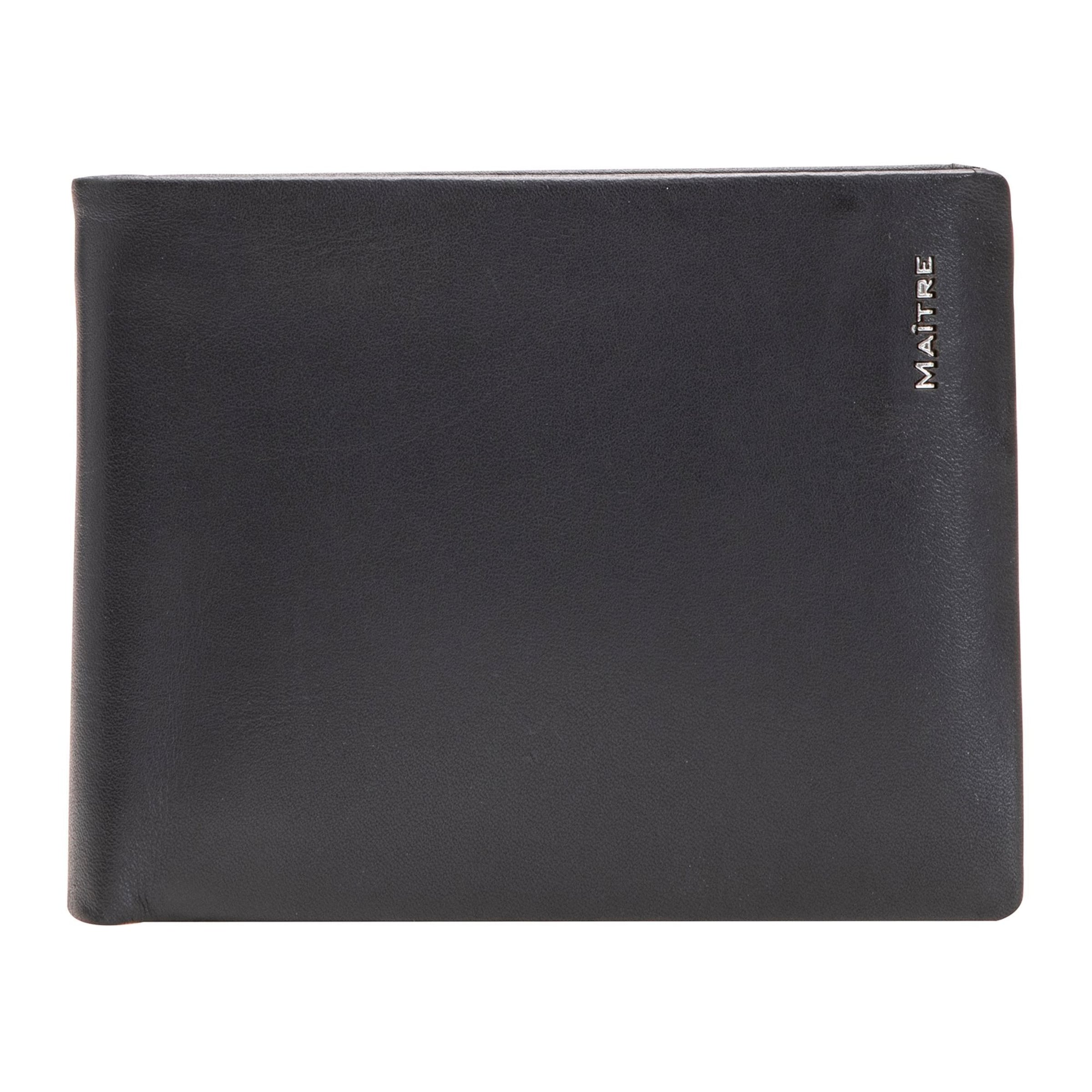 Maître Portemonnaie 'Abtweiler Galbert' in Schwarz: Vorderseite