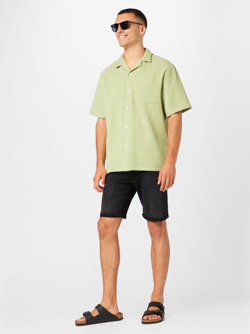 TOPMAN - Ajuste confortable Camisa en verde