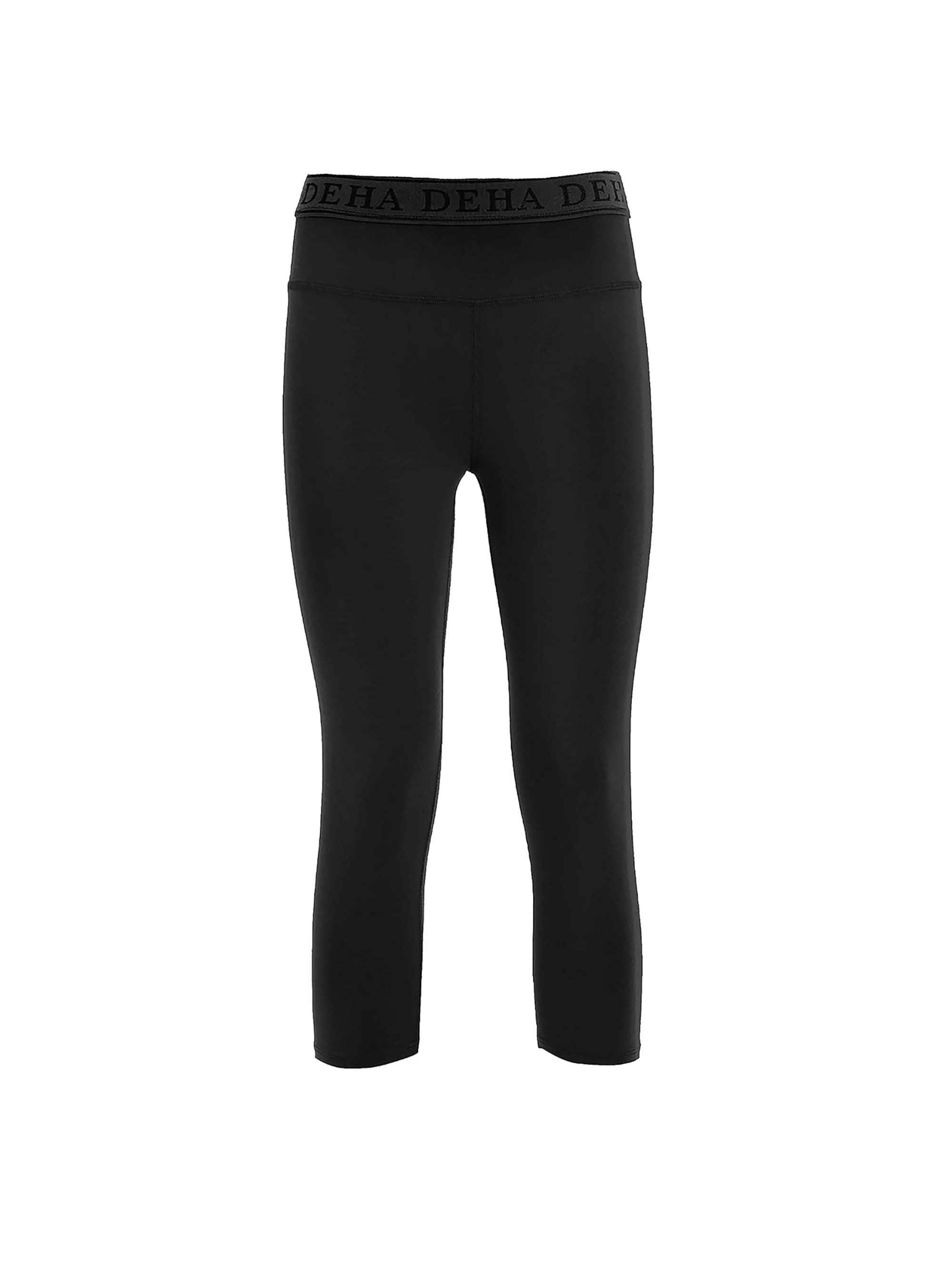 Skinny Pantaloni sportivi di DEHA in nero: frontale