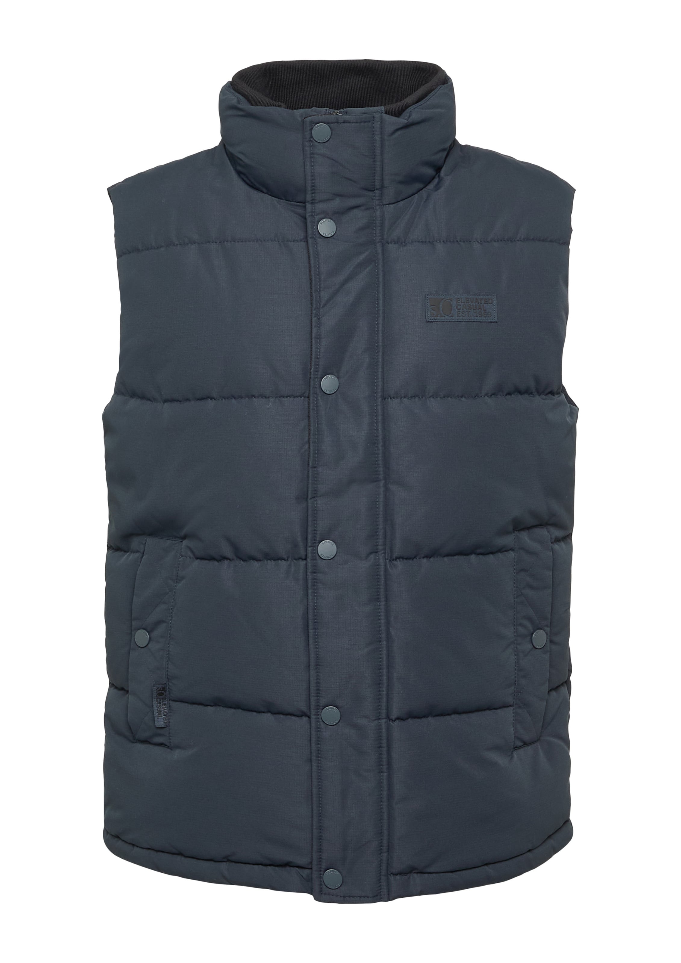 Gilet di s.Oliver in blu: frontale