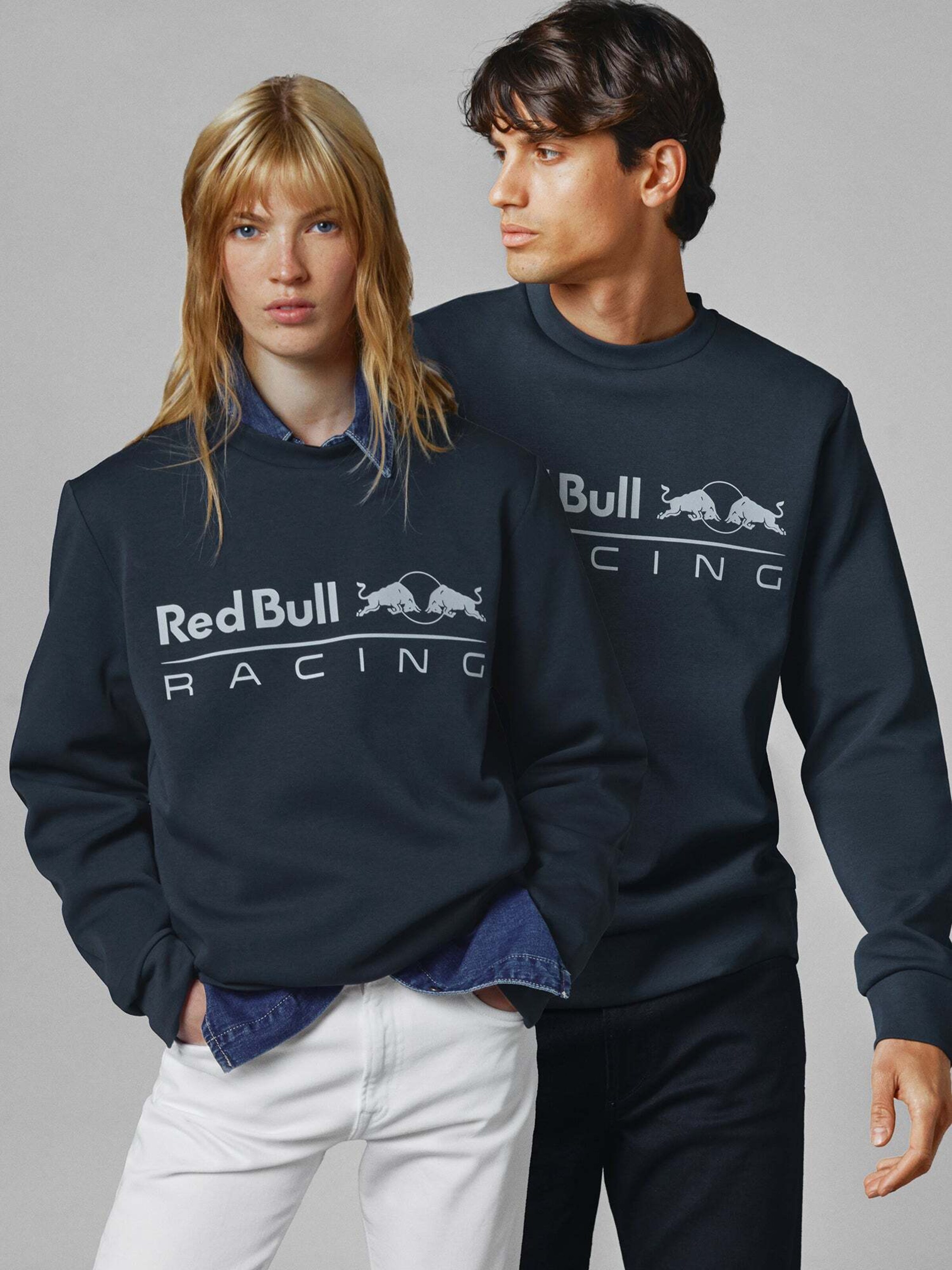 Sweat shirt Red Bull Racing x Pepe Jeans en Bleu ABOUT YOU