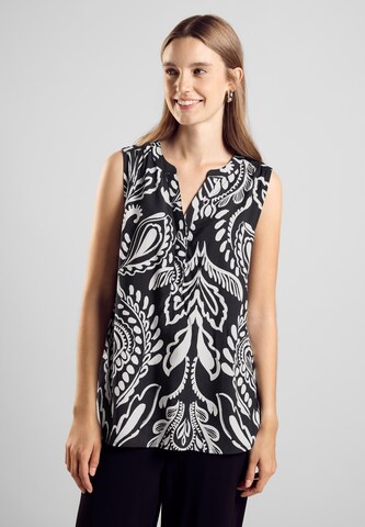 STREET ONE Blouse in Black: front