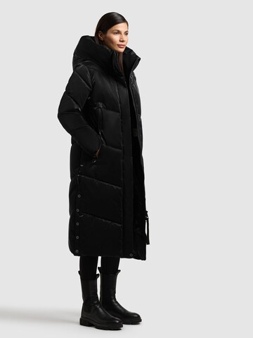 khujo Winter coat 'Pulset Shiny' in Black