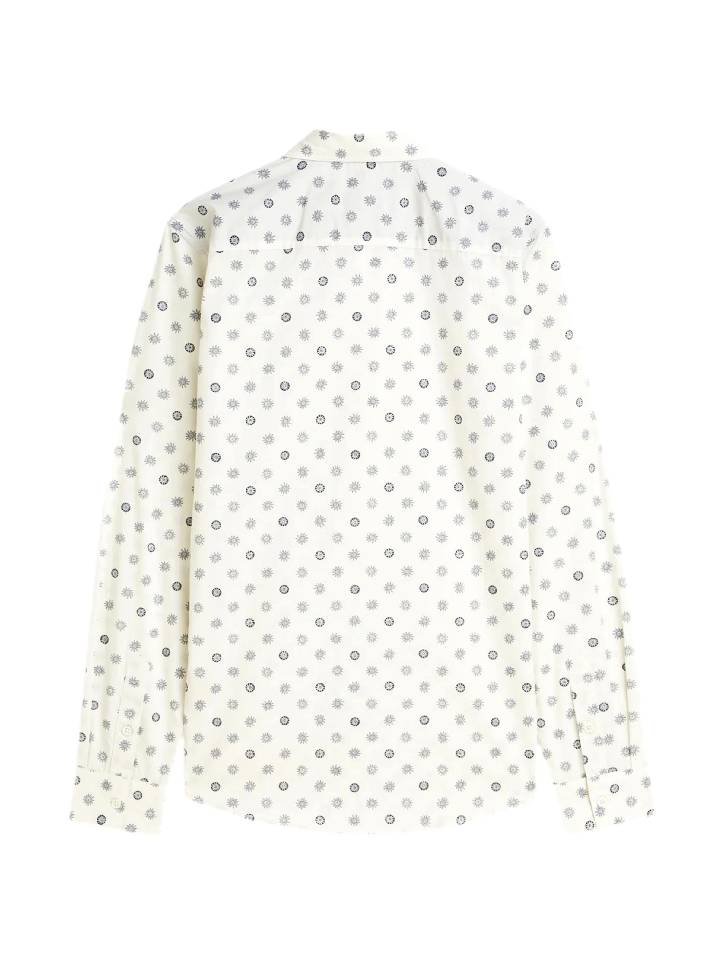 SCOTCH & SODA Slim Fit Hemd in Beige