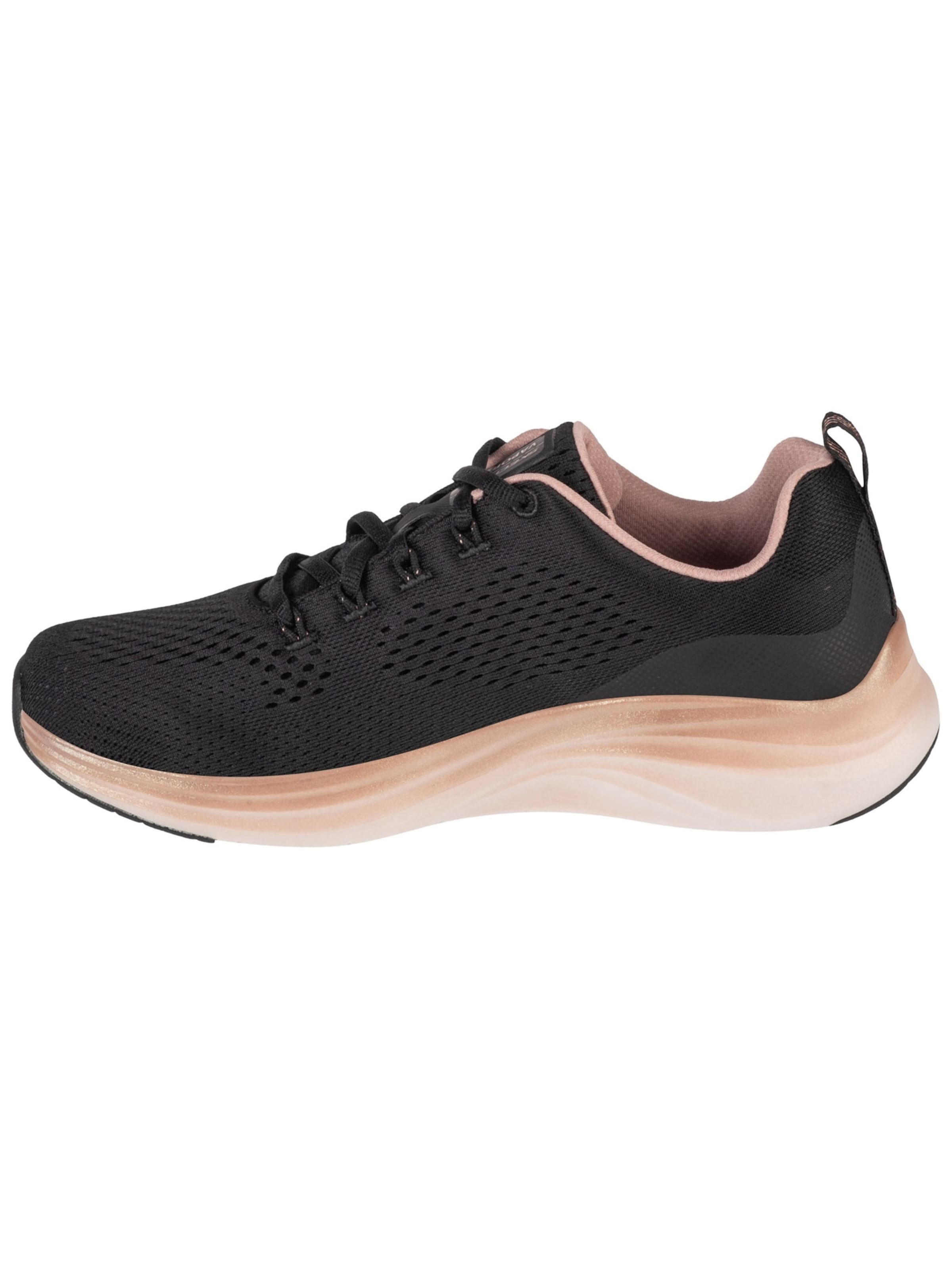 SKECHERS Sneakers laag 'Skechers Vapor Foam - Midnight Glimmer' in Zwart: voorkant