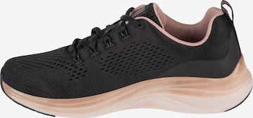 SKECHERS Sneakers laag 'Skechers Vapor Foam - Midnight Glimmer' in Zwart: voorkant