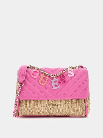 GUESS Bag 'Stroh' in Pink: front