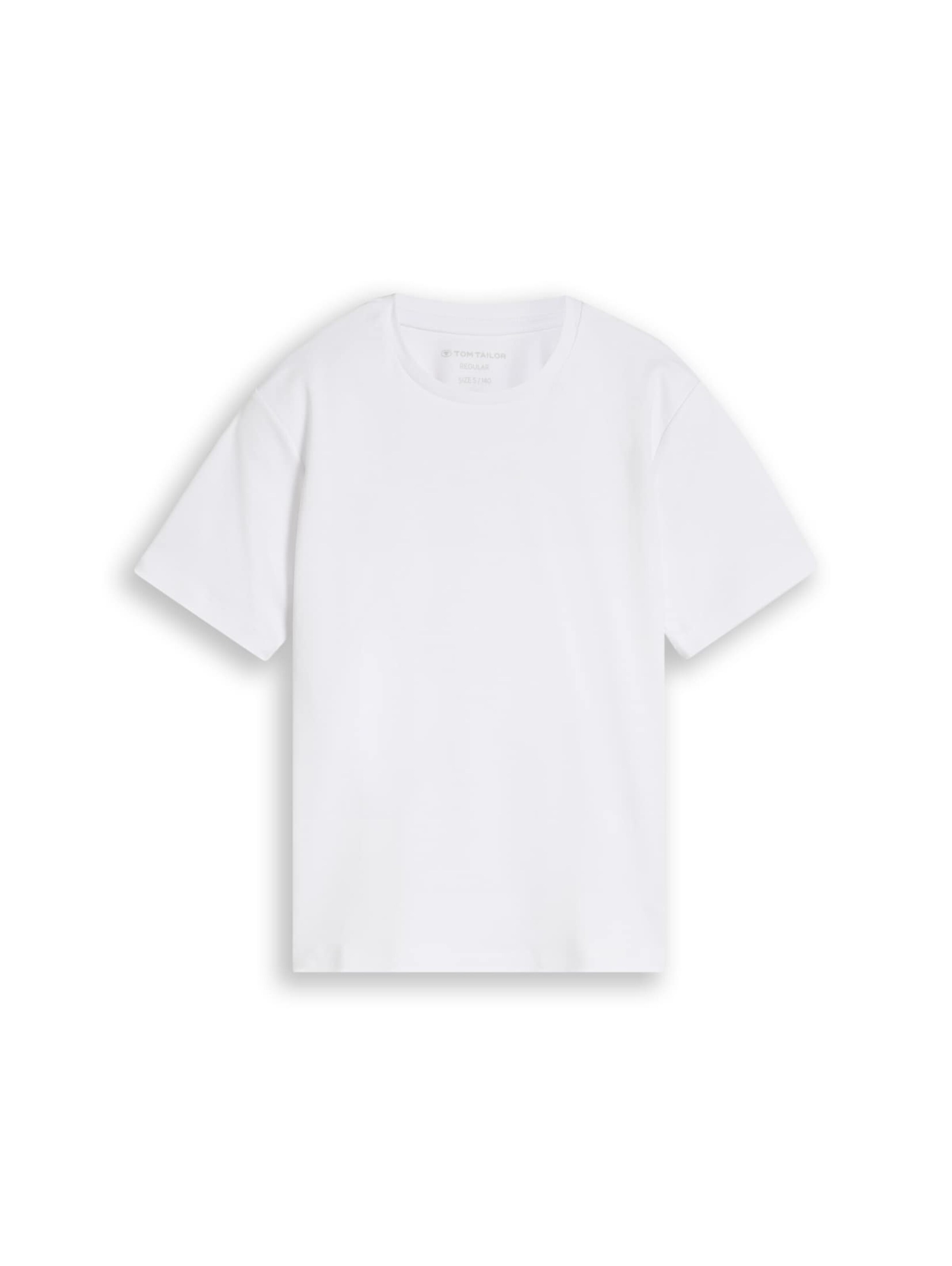 TOM TAILOR Shirt in White: front