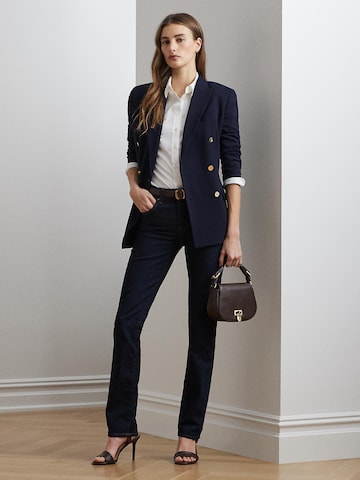 Lauren Ralph Lauren Petite Блузка 'JAMELKO' в Белый