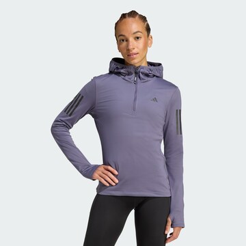 ADIDAS PERFORMANCE Performance shirt 'Own The Run' in Purple: front