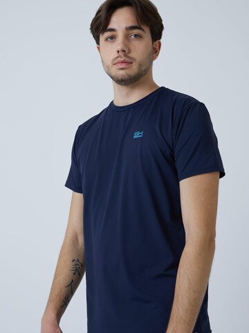 SPORTKIND Performance shirt 'Rundhals' in Blue