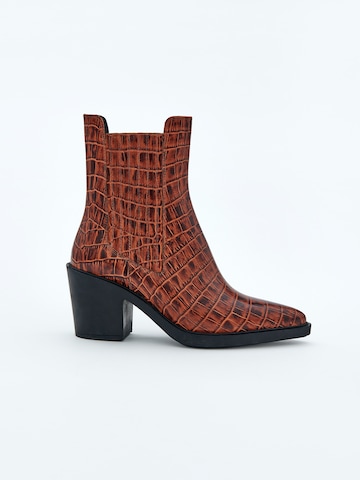 Bottines 'Xynthia' EDITED en marron